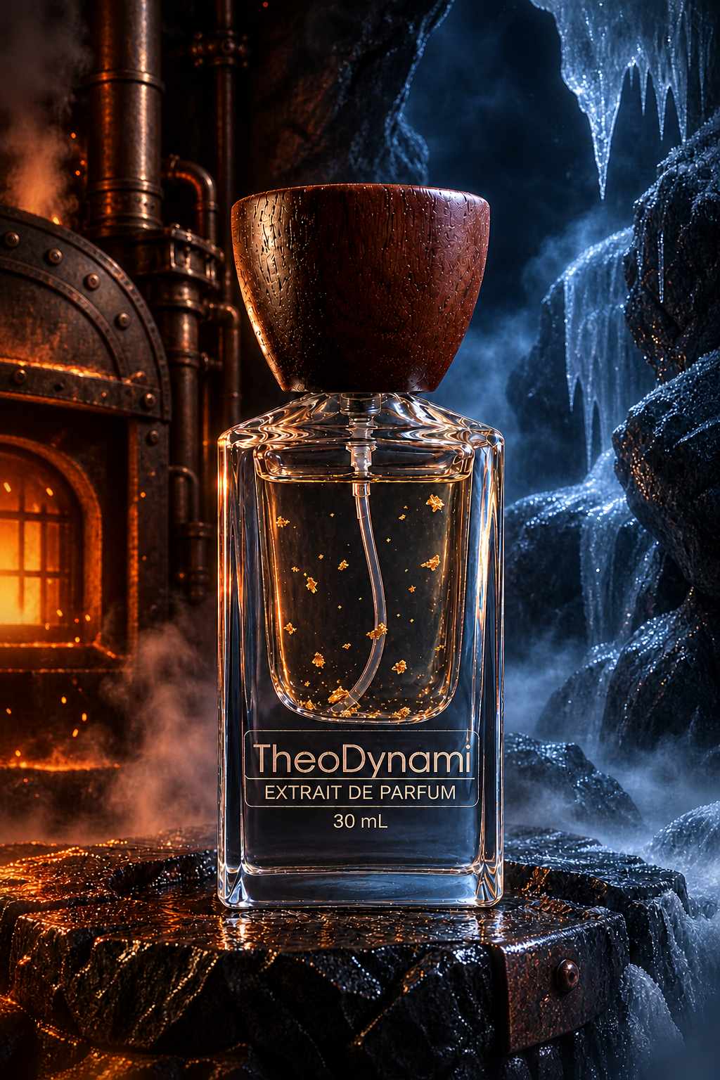The 30ml Men's Archaic Essence From the Old Sport Series of Colognes. Real Ingredients, Hand Made Limited Edition with real 24K Gold flakes in each bottle. ( Photo 2 )