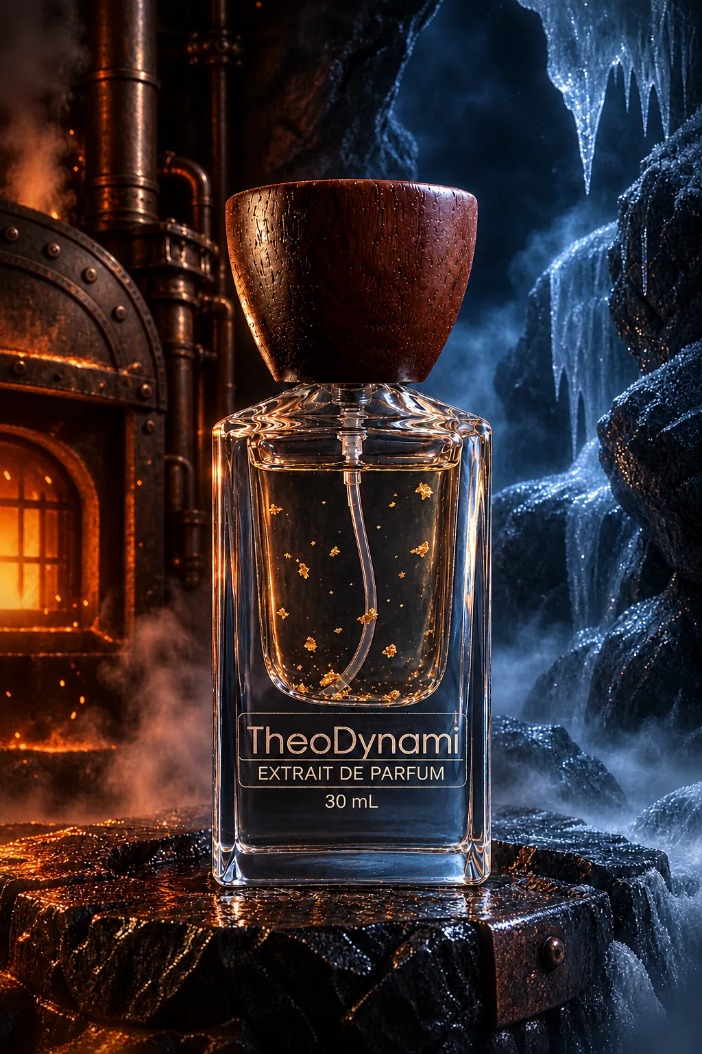 The 30ml Men's Archaic Essence From the Old Sport Series of Colognes. Real Ingredients, Hand Made Limited Edition with real 24K Gold flakes in each bottle. ( Photo 2 )